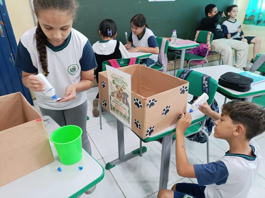 Educação de Pinda desenvolve projeto de conscientização contra maus-tratos aos animais e mobiliza comunidade escolar