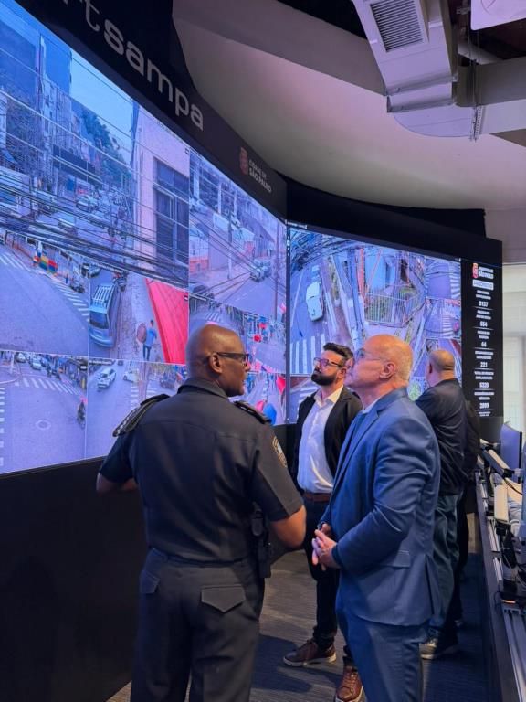 Pindamonhangaba conhece ‘Smart Sampa’ e avança rumo a uma nova era de tecnologia e segurança pública