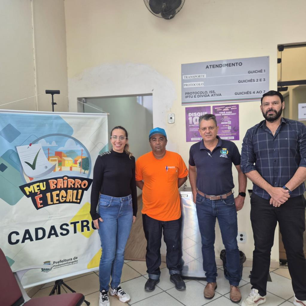 Prefeitura inicia coleta de documentos para regularização fundiária no Karina, Ramos e João Tamborindeghy