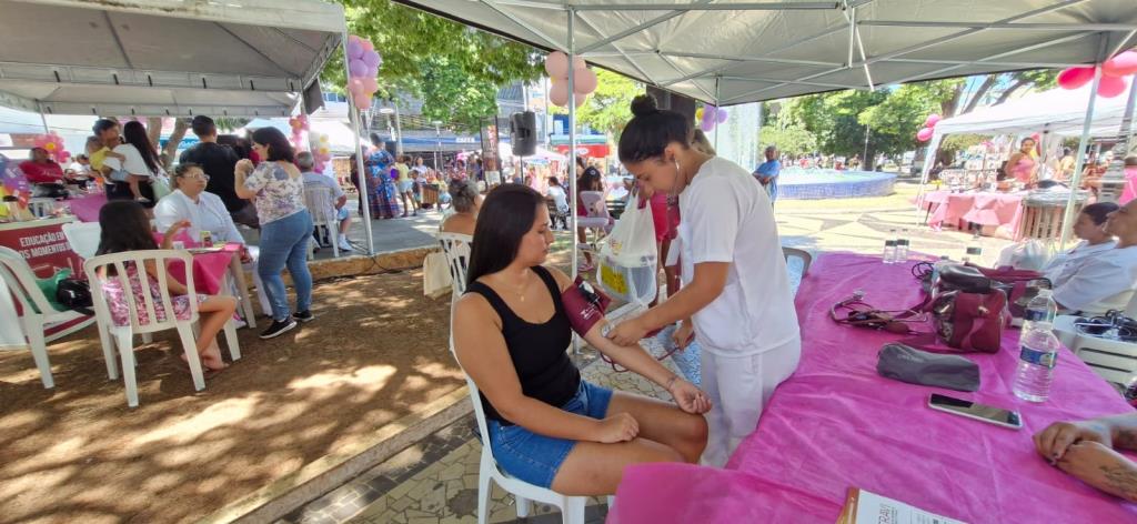 Praça Monsenhor Marcondes recebe ação especial de saúde em comemoração aos 321 anos de Pinda