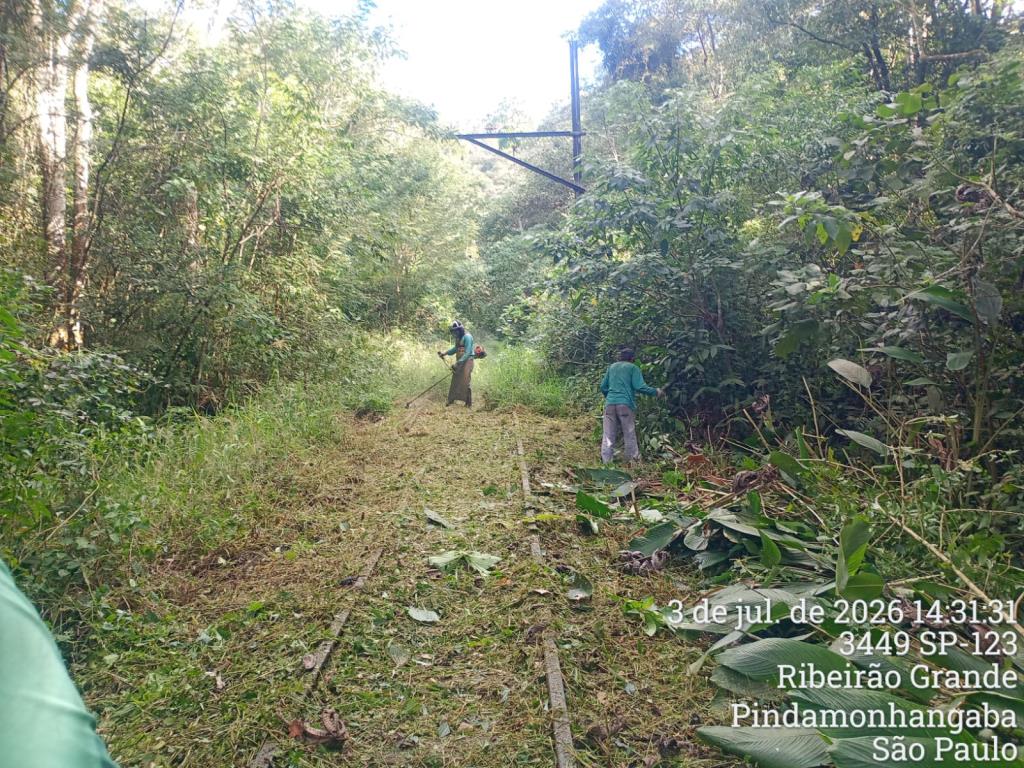 Prefeitura intensifica manutenção do Caminho da Fé para garantir segurança aos romeiros em Pinda