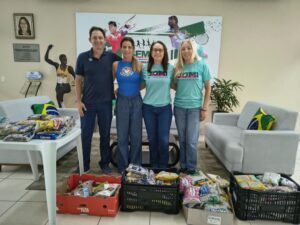 Inscrição solidária do 21º JOMI arrecada 120 quilos de feijão para Fundo Social