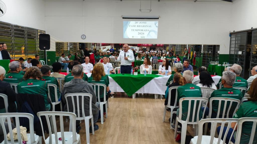 Pinda apresenta delegação de 125 atletas para o 27º JOMI em Taubaté