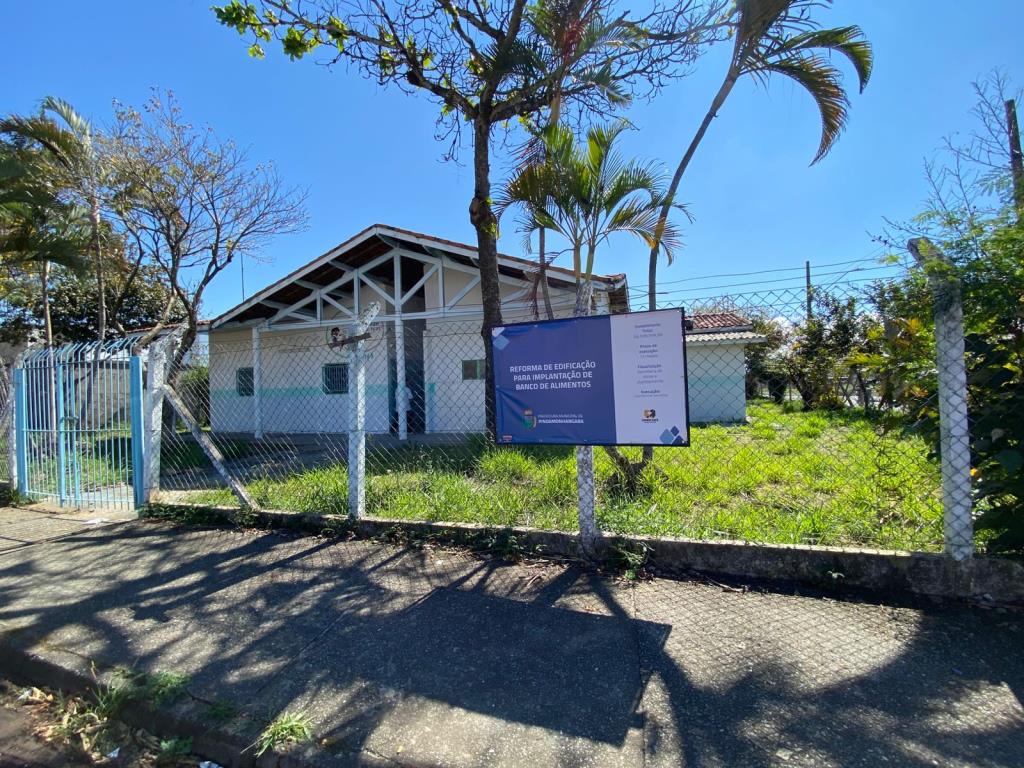 Prefeitura de Pinda inicia obras do Banco de Alimentos no Araretama