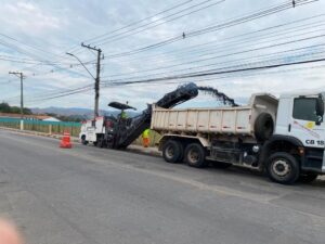 Prefeitura inicia Asfalto Novo na Avenida João Francisco da Silva, no Feital